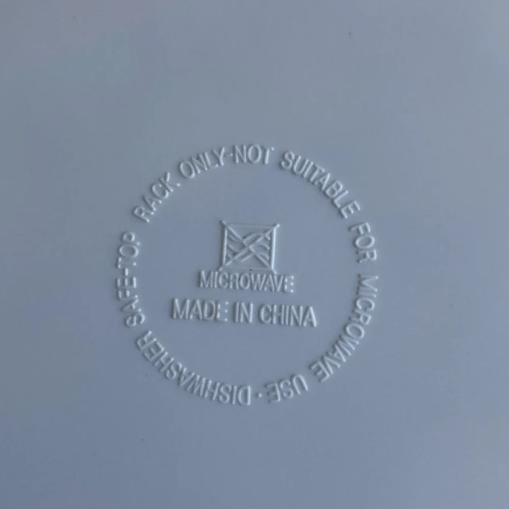 Marine Sea Turtle Melamine Dinner Plate Set 8- 11" Round Plates Nautical Coastal - Picture 8 of 9